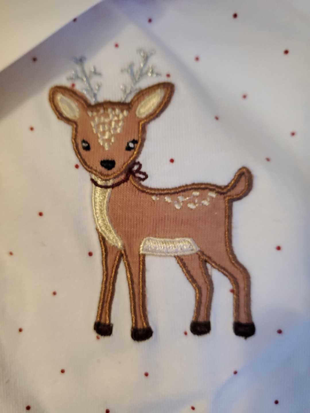 NWT Starting Out Newborn 4 Piece Christmas Outfit Reindeer Bodysuit Pants