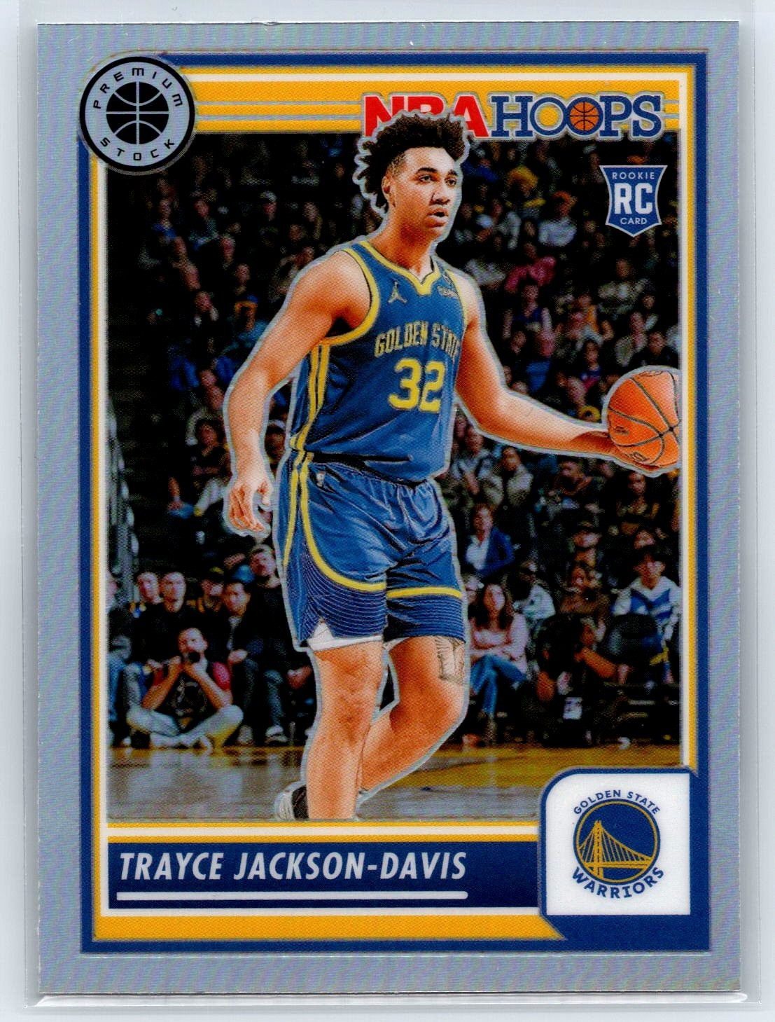 2023-24 Hoops Premium Stock Trayce Jackson-Davis Rookie Silver Prizm RC #68