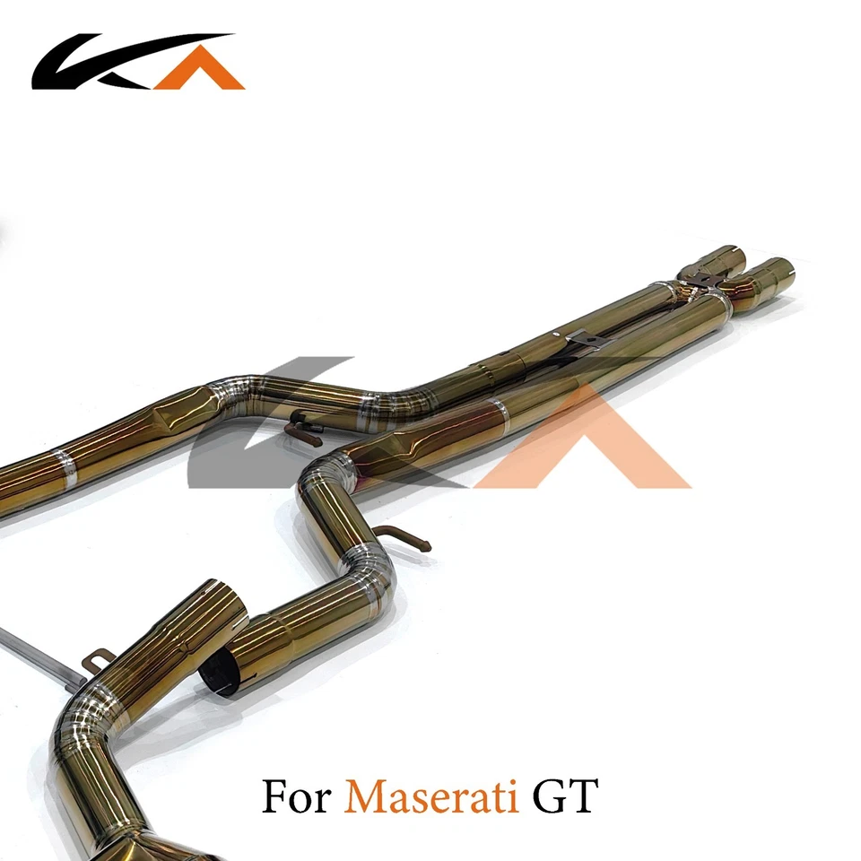 KA Catback 排气适用于玛莎拉蒂 GT 4.2 4.7 钛合金后部 — 第 2/4 张图片