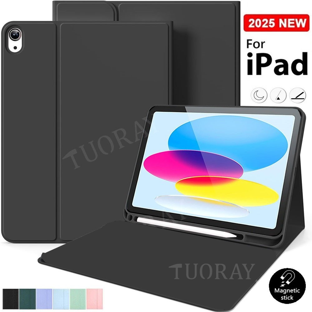 Hülle Mit Stifthalter für iPad 11/10th Air 11″ M3 Pro 11″ M5 2025 Tasche Cover