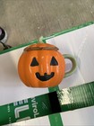 HYDE AND EEK STONEWARE JACK O LANTERN MUG  **NEW** Cup Halloween Pumpkin — photo 1