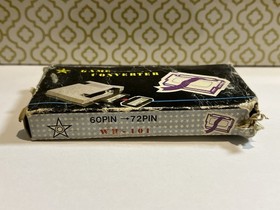 Game Converter 60 (Famicom Cartridge) to 72 (NES Console) Pin Adapter - Vintage