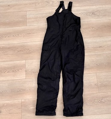 Reebok Outerwear Men s Ski/Snowboarding Snow Bib Pants, Black Size Small