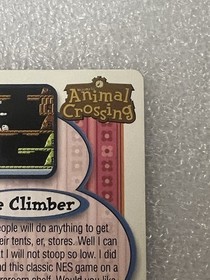 Ice Climber NES Animal Crossing EReader Card.