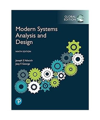 Modern Systems Analysis and Design, Global Edition, George, Joey F.