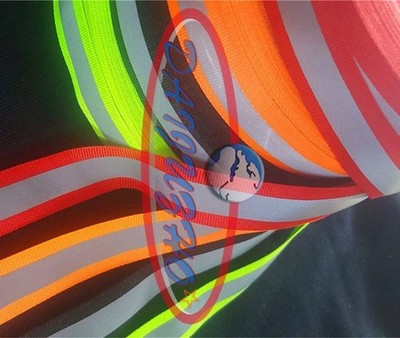 Reflective Tape Strip Sew-On 15MM   Fabric Trim Safty Vest 15MM *wq