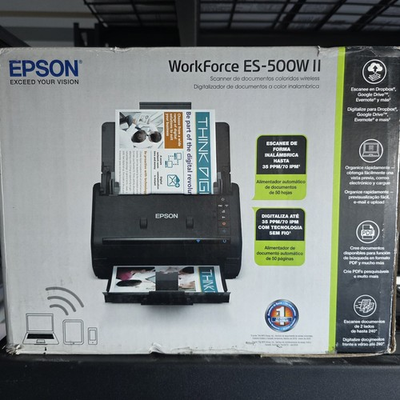 #ad #ad Epson Workforce ES 500W II Wireless Color Duplex Desktop Document Scanner $299.00