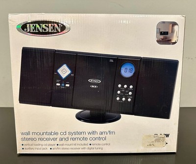 Jensen JMC-180B Wall Mountable CD System with Digital AM/FM Stereo Receiver NEW