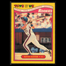 Kevin Elster Rookie #7 1989 Topps ToysRUs Rookies New York Mets Baseball Card NM. rookie card picture