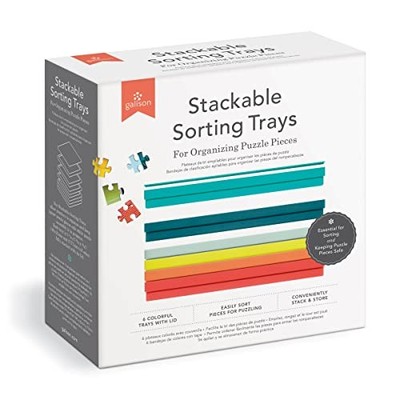 Galison 9780735373211 Puzzle Sorting Tray Set