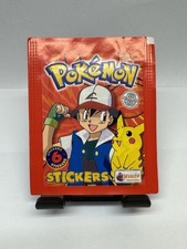 1999 Topps EU Pokemon Stickers Pack 6 Stickers Factory Sealed NS70 