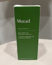 Murad Resurgence Retinol ReSculpt Overnight Treatment 15 mL 0.5 fl oz New in Box