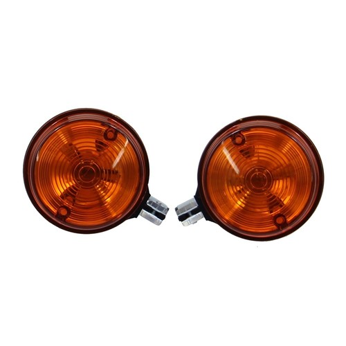 Blinker rund hinten orange für Simson S51 S50 MZ ETZ TS 150 125 250 E-Zeichen - Bild 1 von 4