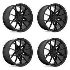 Set 4 Tsw Sector 20x10.5 5x4.5 Semi Gloss Black Wheels 20 23mm Rims