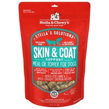Stella  Chewy's Freeze-Dried Raw Dog Food - Lamb  Salmon Skin  Coat 13oz