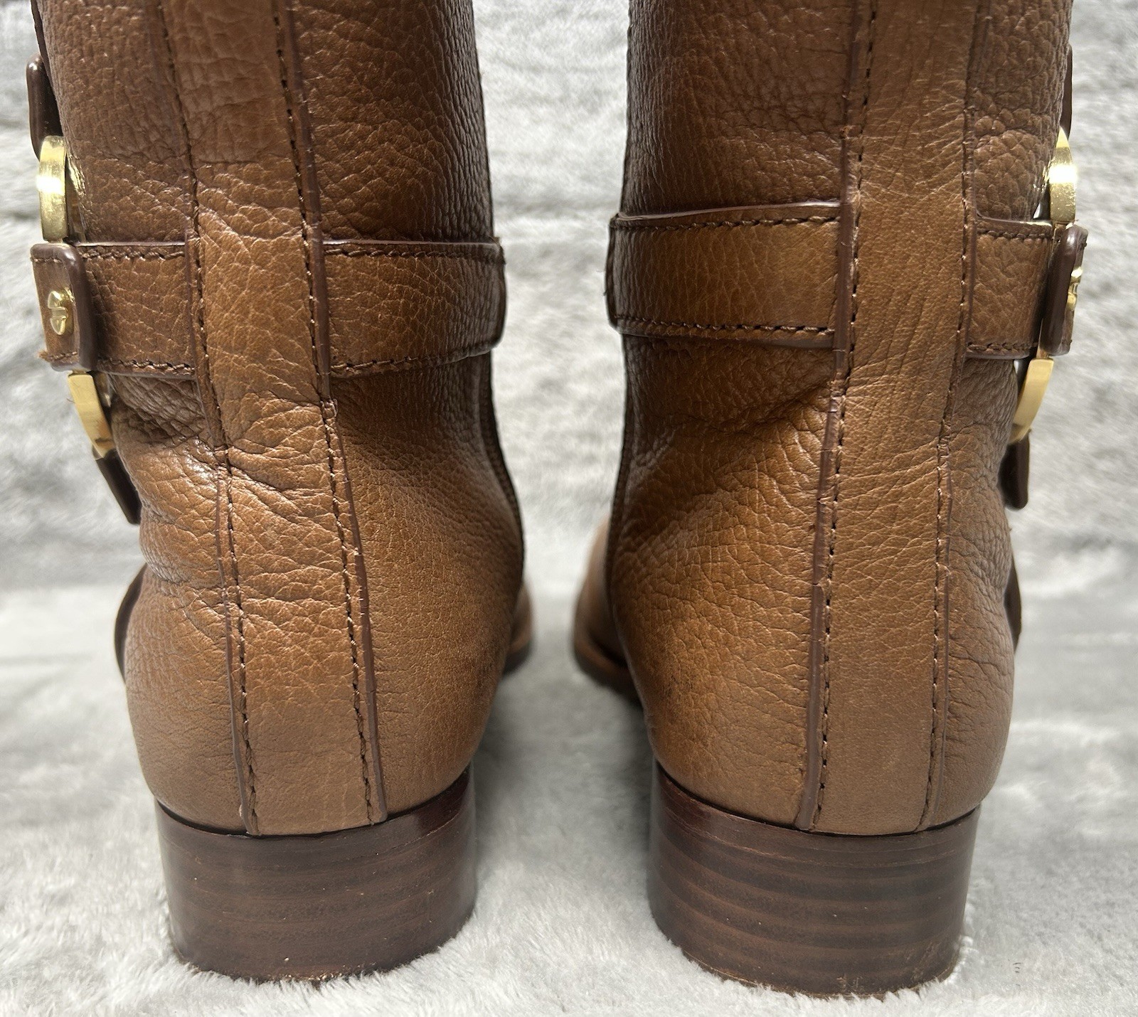 Tory Burch Brown Leather Knee High Riding Boots Women’s 5.5 | thumbnail 6