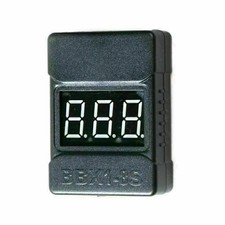 Battery Low Voltage Tester BBX1-8S Buzzer Alarm Indicator RC Lipo LED Checker