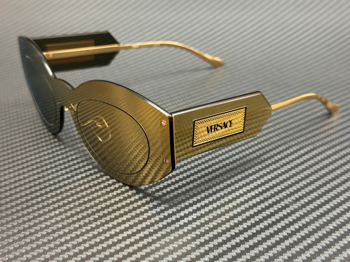 VERSACE VE2276 10027P Gold Mirror Women's 68 mm Sunglasses | eBay