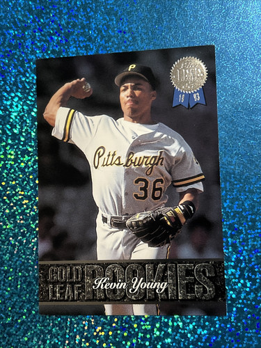 Leaf Gold Rookies 1993 #1 de 20 Kevin Young (RC) #d/5000 - Pittsburgh Pirates - Imagen 1 de 7
