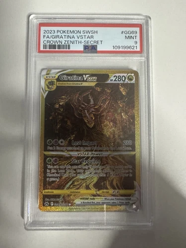 Giratina VSTAR (Secret) GG69/GG70 Crown Zenith: Galarian Gallery Holo