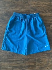 Nike Youth XL Dri-Fit Energy/White Shorts Pockets Elastic Drawstring Waist