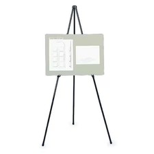 Quartet 27E Portable Folding Easel 63"X34", Black