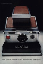 1974 Polaroid SX-70 Land Camera: Invent the Perfect Vintage Print Ad