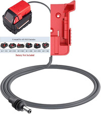 Cable Charger for Starlink Mini Adapter Compatible with Milwaukee M18 Red