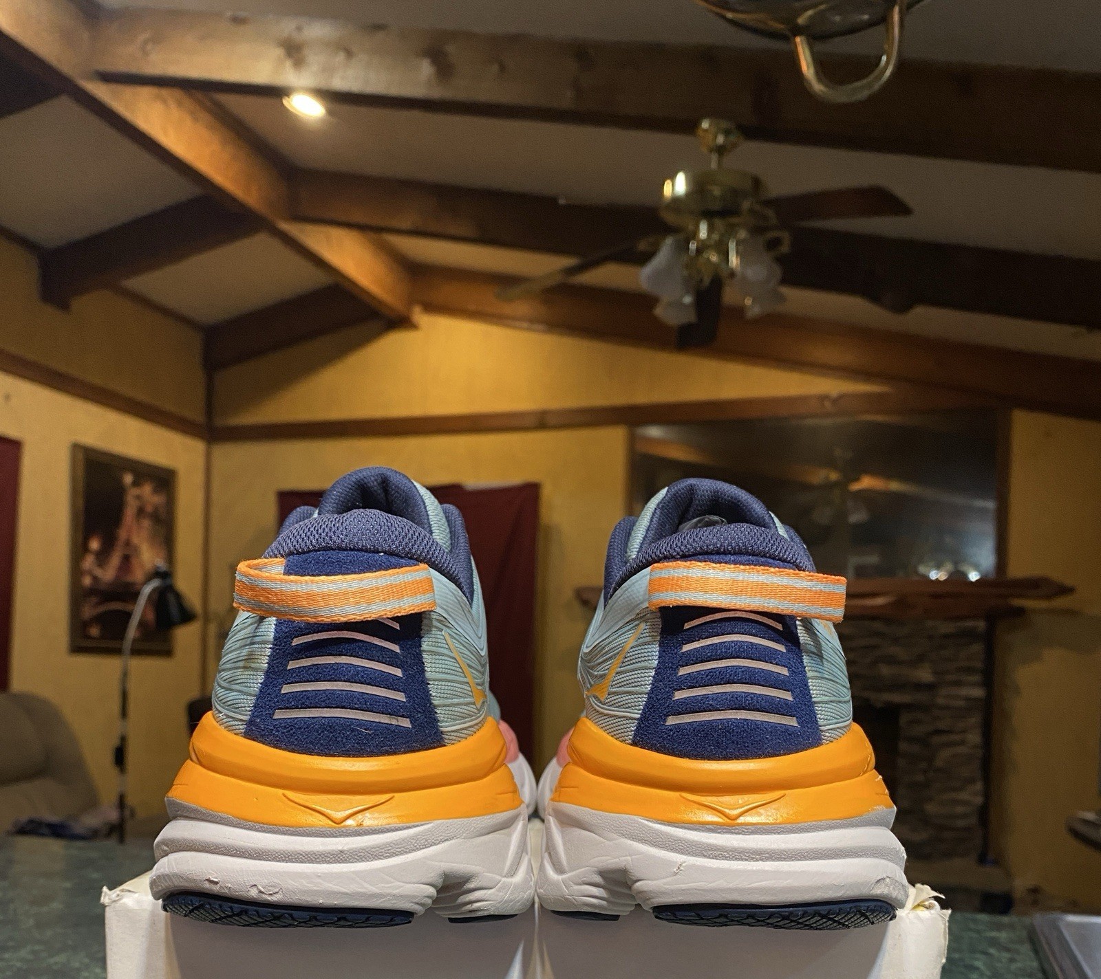 🌐US 8 WIDE- HOKA Bondi 7 “Blue Haze” Women’s SUPREME CUSH-Runnnnn! thumbnail 17