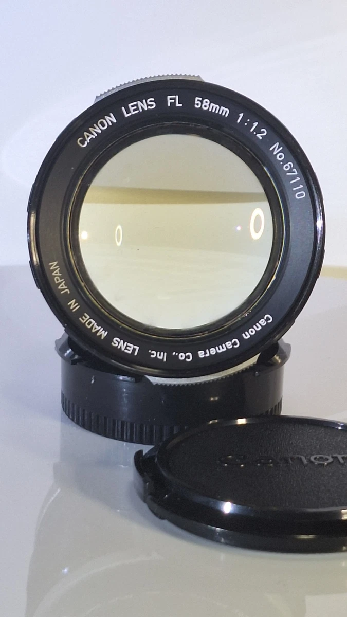 Canon FL f/1.2 Camera Lenses 58mm Focal for sale | eBay