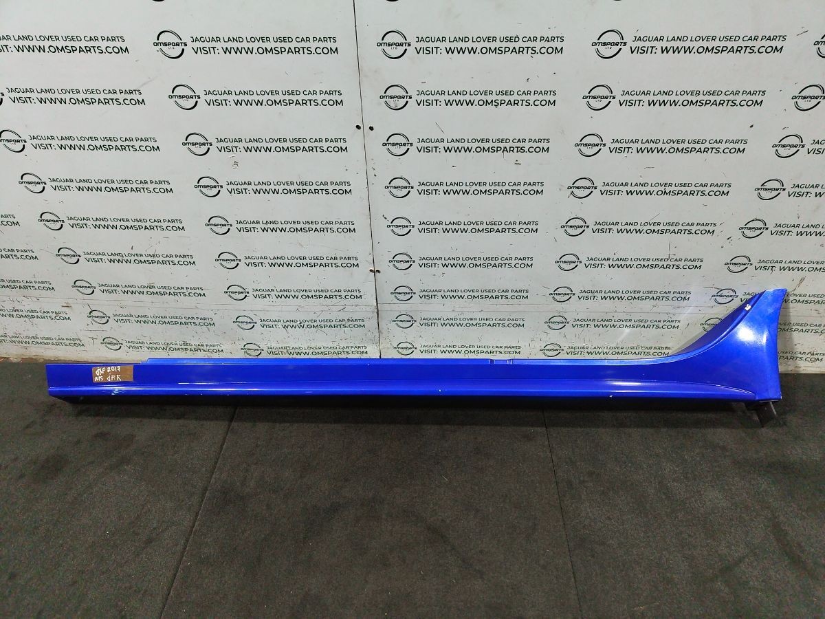 JAGUAR XF X260 N/S PASSENGER SIDE LEFT SIDE SKIRT BLUE JHK