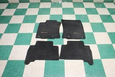 14-24 4 Runner Black Carpet Front Rear Lh Rh Floor Mats Unit Oem Factory Oe Wty