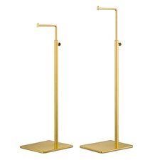 Gold Purse Display Stands - 2 Pack Adjustable Height Purse Display Stand - Me...
