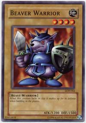 #ad Beaver Warrior SDY 005 Common Unlimited Edition Moderately Played $0.99