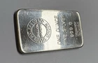 Vintage Sharps Pixley and Co. London 1 oz .999 Silver Bar - Smoooooooth Reverse
