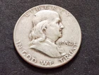 1952‑P Franklin Half Dollar • 90% Silver • Circulated • Philadelphia • X53