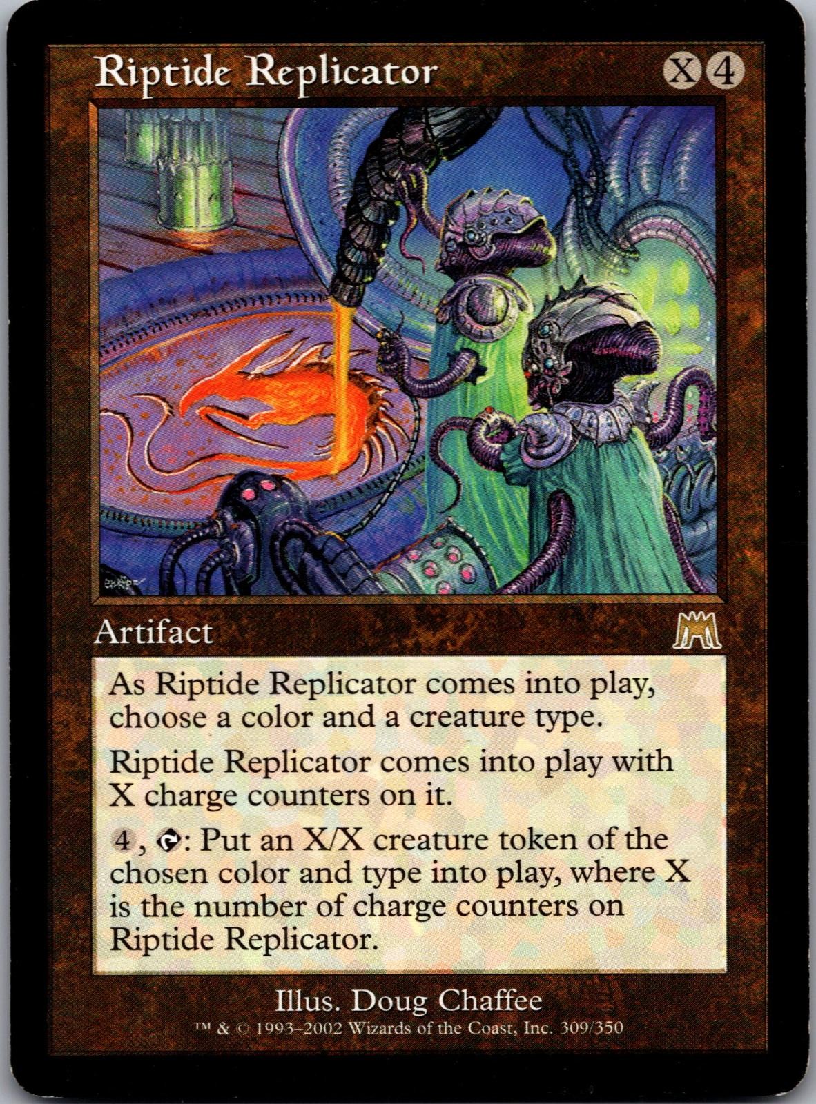 Riptide Replicator 309 Rare Onslaught Magic: The Gathering Lightly Played