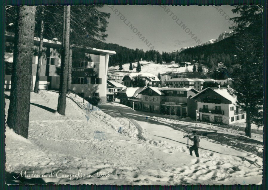 Trento Pinzolo Madonna di Campiglio Foto FG cartolina ZK1873