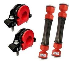 6PC CODE RED Front Stabilizer Sway CODE RED Front Link Bracket/Bushing Kit