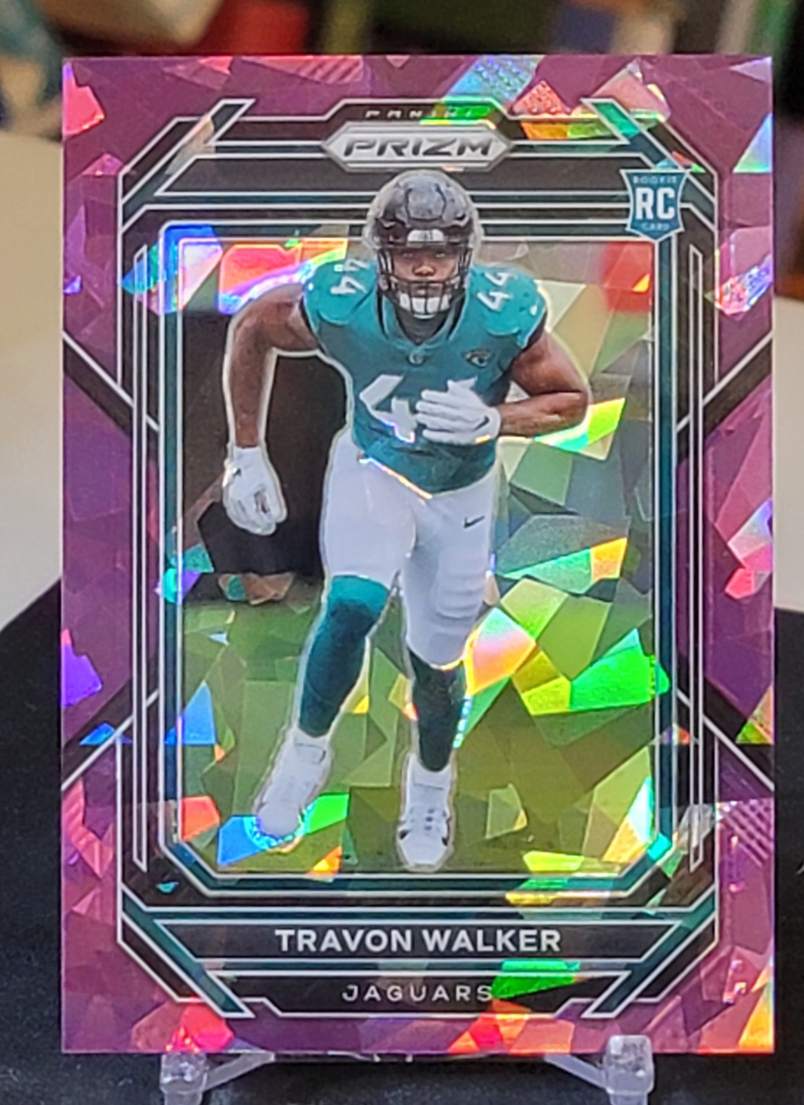 2022 Panini Prizm - Rookies Travon Walker #339 Purple Ice Prizm /225 (RC)