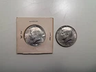 Pair Of 1968 D Kennedy Half Dollars 40 Percent Silver. Lot Includes 2 Coins
