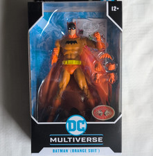 McFarlane DC Multiverse Batman Orange Suit Platinum Red Lable Action Figure