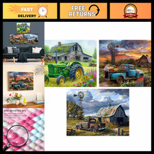 3 Pack Diamond Art Kits for Adults, Country Scene Diamond Painting Kits