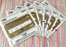 6 PACK LOT - Pioneer RMW-5 Top Load 12x12 Memory Book Scrapbook WHITE Refills