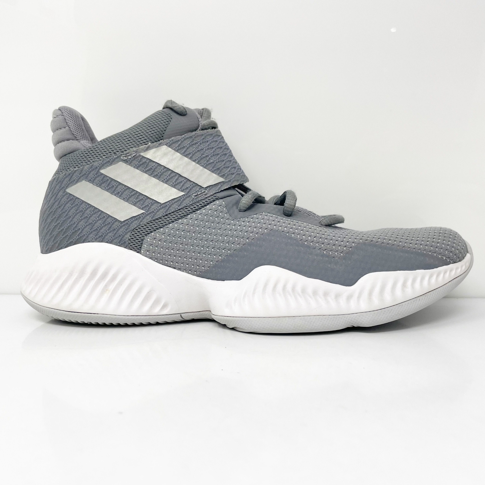 Adidas Mens Explosive Bounce 2018 BB7295 Gray Basketb… Gem