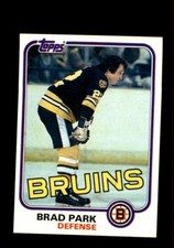 1981-82 Topps - #72E Brad Park Boston Bruins NM-MT