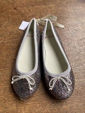 Girls' metallic Multicolor ballet flats