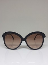 New Vintage Silhouette MOD 102 Sunglasses C. 091 Shiny Black 58mm Made Austria