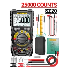 SZ20 25000Counts High Precision Intelligent Anti-burning Multimeter AC DC NCV