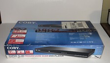 New Nib Rare Coby Dvd-257 Progressive Scan Dvd Cd Player